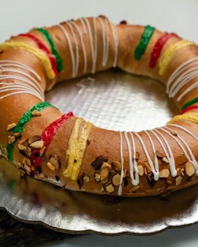 Queque tradicional navideño