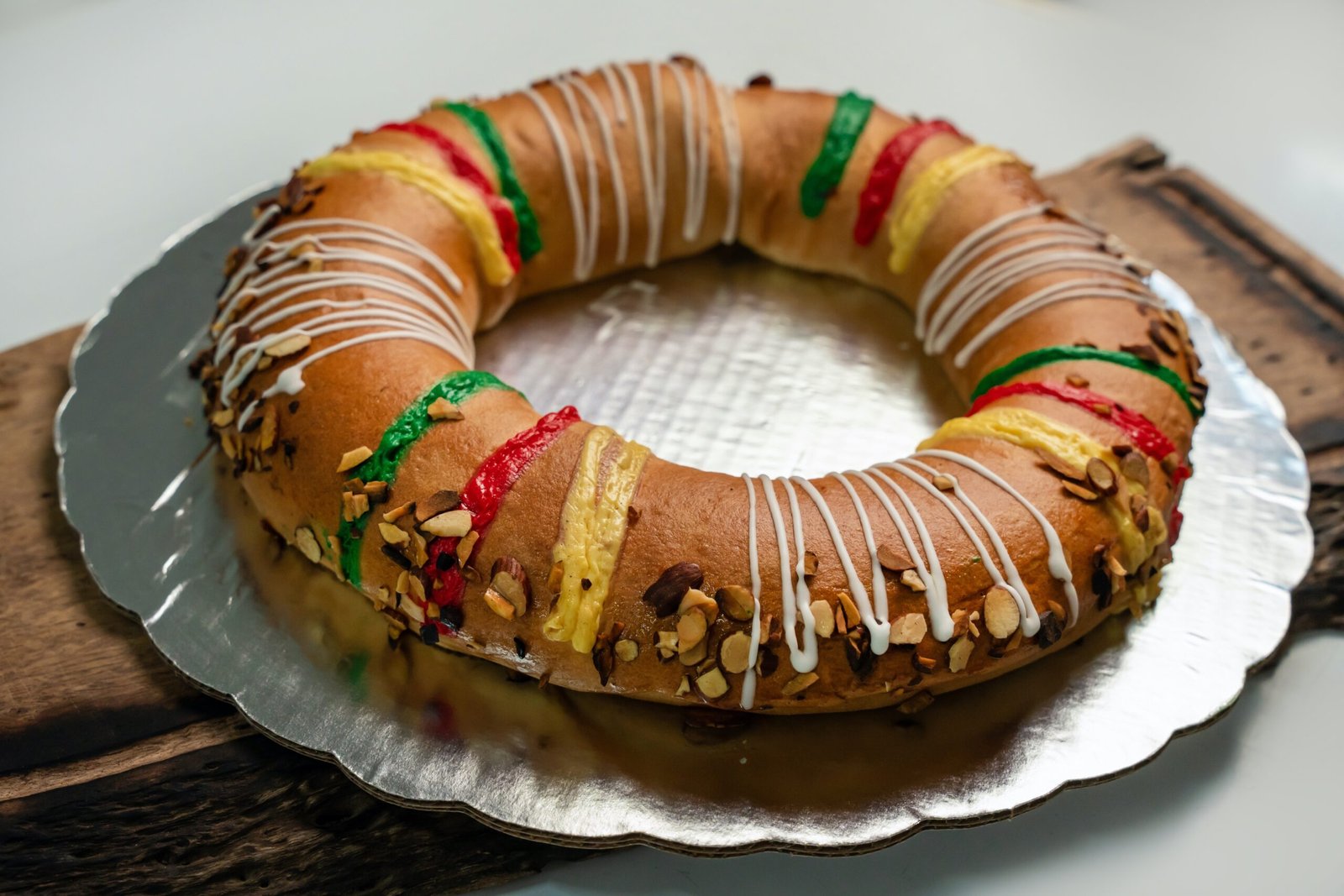 Queque tradicional navideño